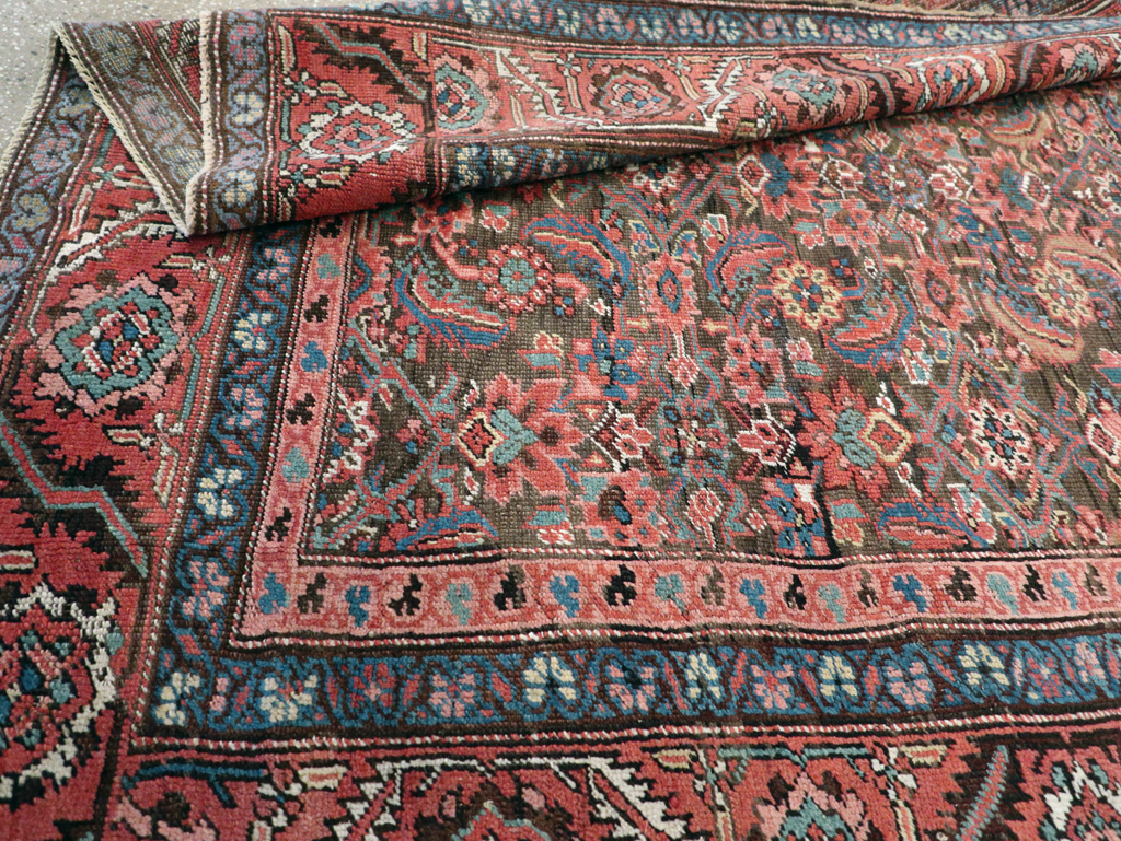 Antique Persian Bakshaish Carpet, No.13629 - Gss