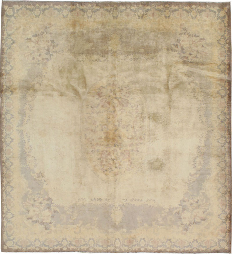 Vintage Indian Lahore Rug, No.13640 - Gss