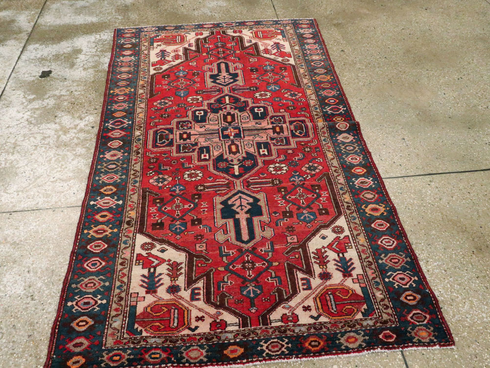 Vintage Persian Malayer Rug, No.13647 - Gss