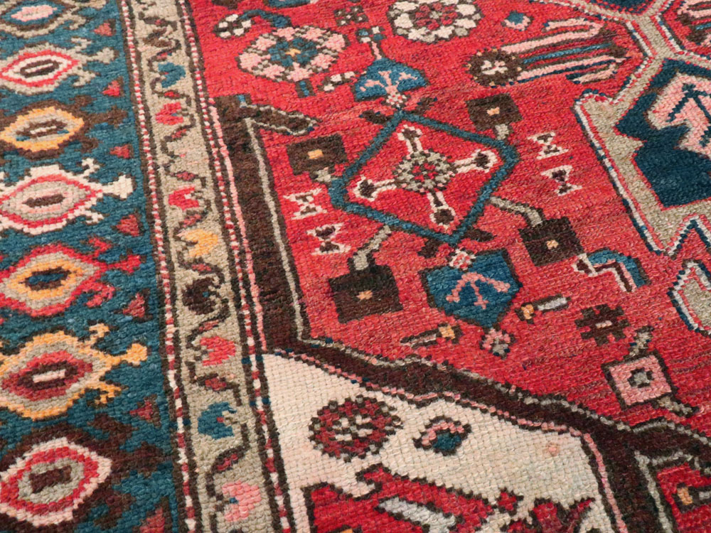 Vintage Persian Malayer Rug, No.13647 - Gss