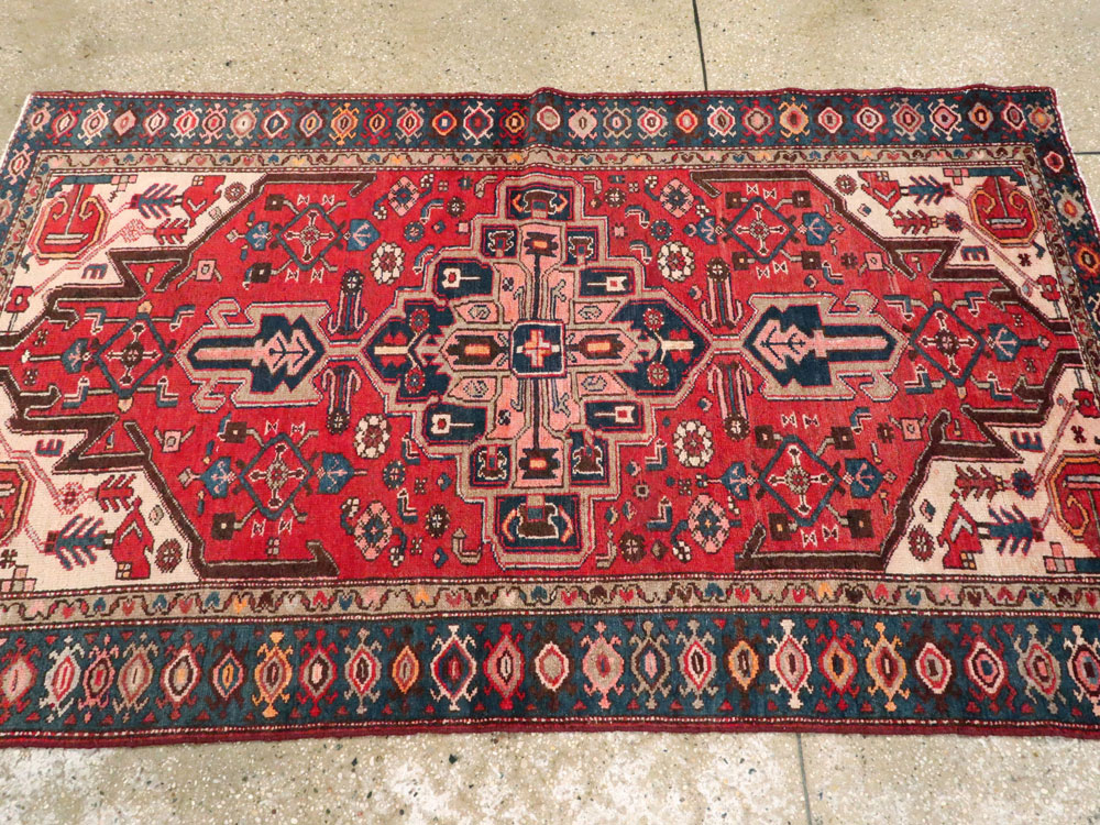Vintage Persian Malayer Rug, No.13647 - Gss