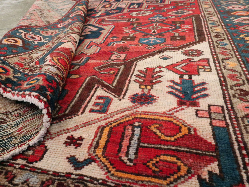 Vintage Persian Malayer Rug, No.13647 - Gss