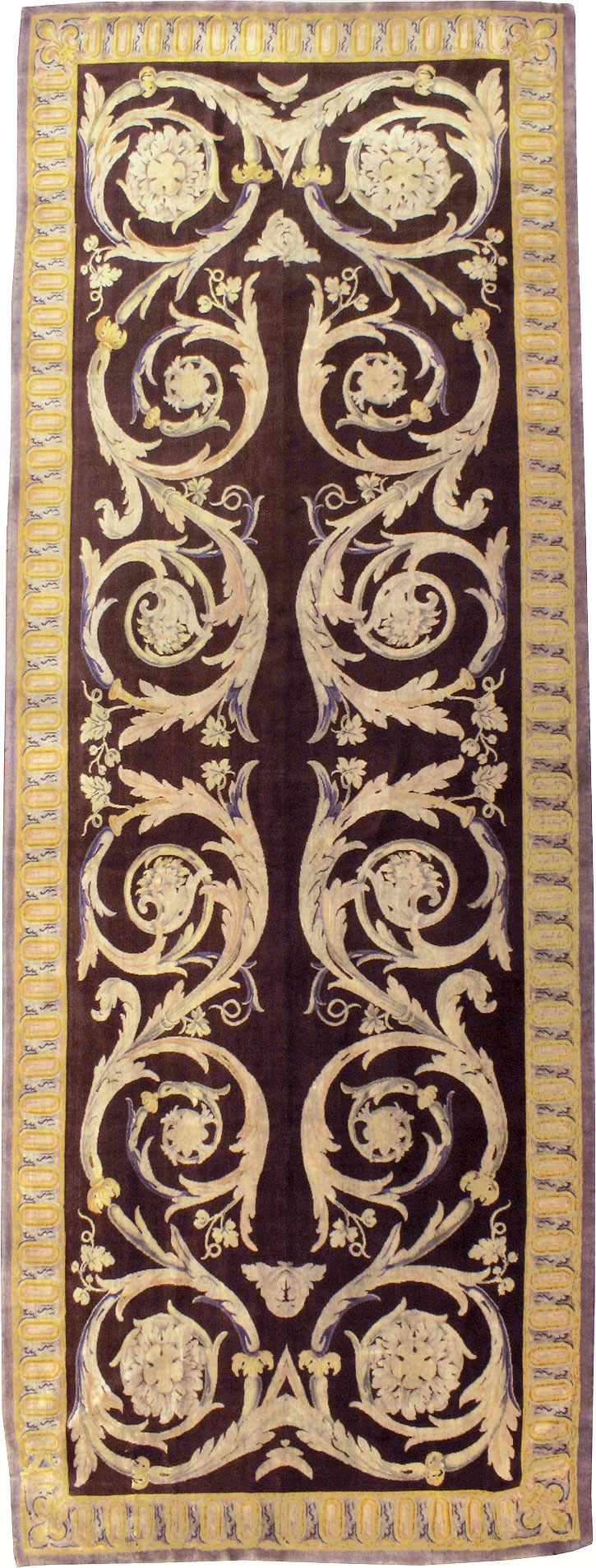 Antique French Savonnerie Carpet, No.13648 - Gss
