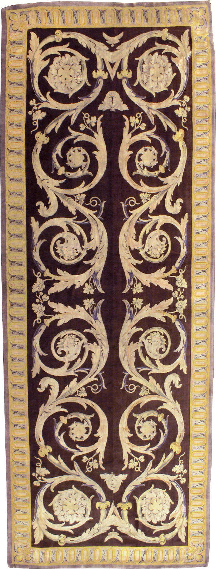 Antique French Savonnerie Carpet, No.13648 - Gss