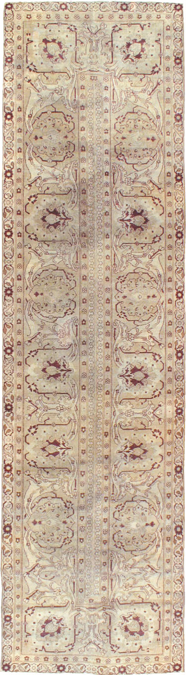 Antique Indian Amritsar Wide Gallery Runner, No.13673 - Gss
