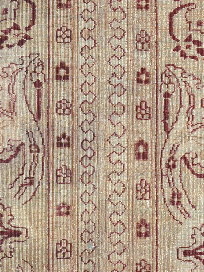 Antique Indian Amritsar Wide Gallery Runner, No.13673 - Gss