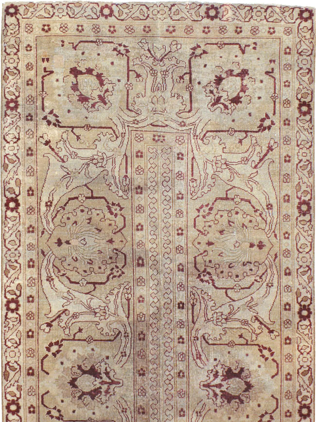 Antique Indian Amritsar Wide Gallery Runner, No.13673 - Gss