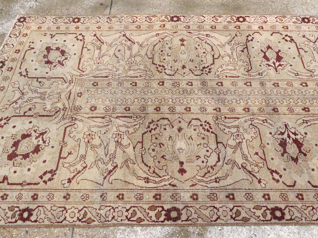 Antique Indian Amritsar Wide Gallery Runner, No.13673 - Gss