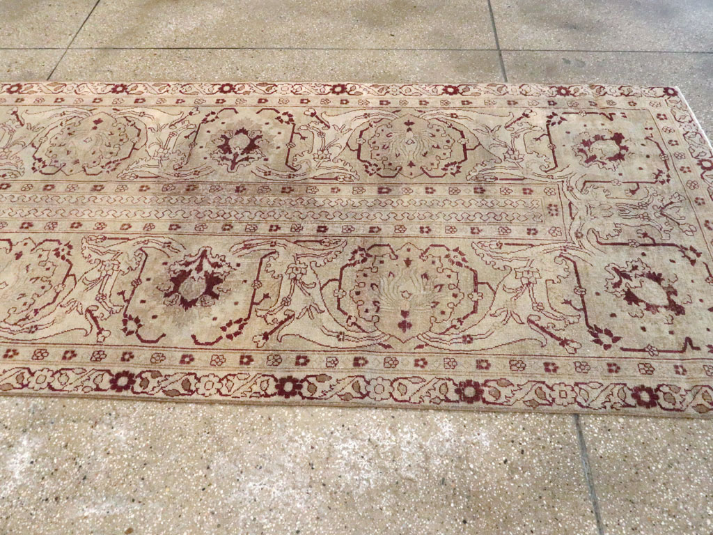 Antique Indian Amritsar Wide Gallery Runner, No.13673 - Gss