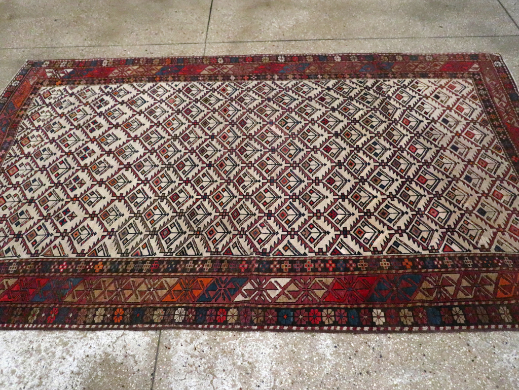 Antique Caucasian Shirvan Rug, No.13718 - Gss