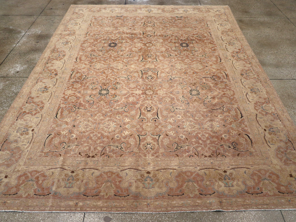 Antique Persian Tabriz Carpet, No.13724 - Gss