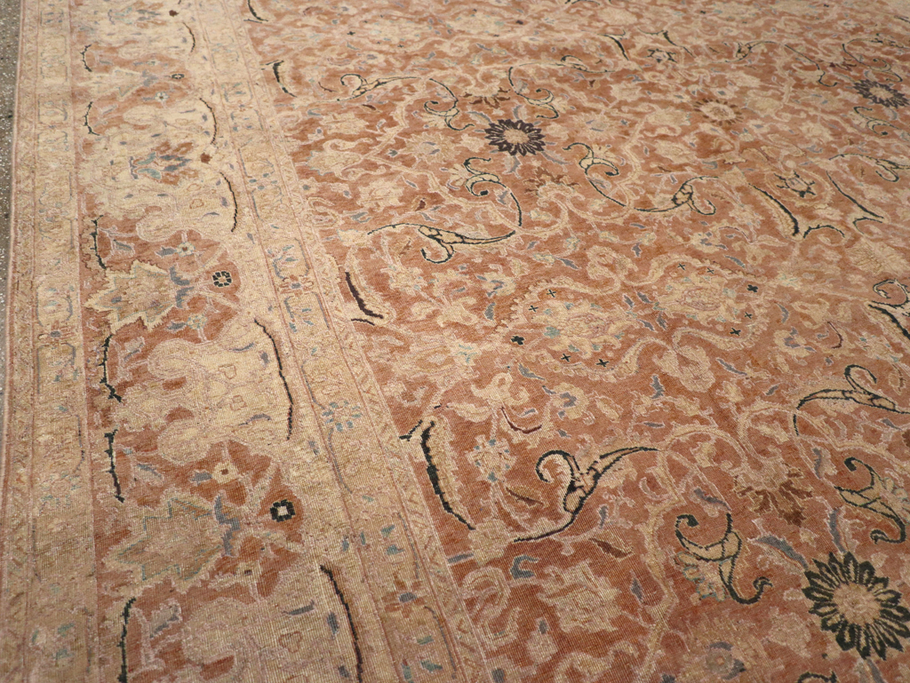 Antique Persian Tabriz Carpet, No.13724 - Gss