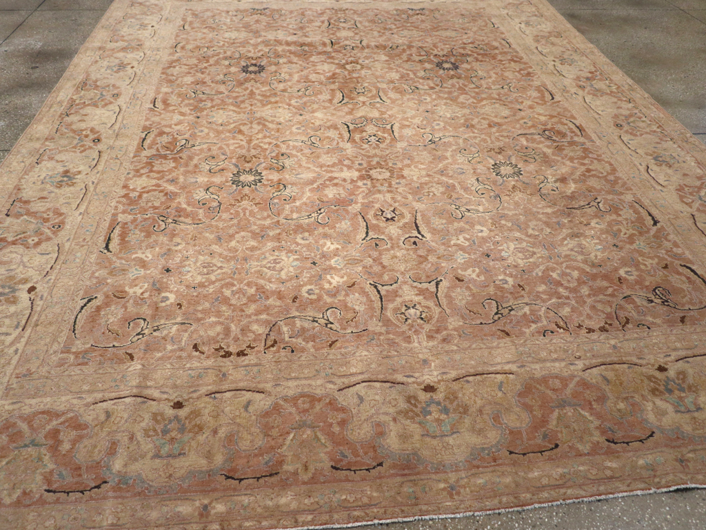 Antique Persian Tabriz Carpet, No.13724 - Gss