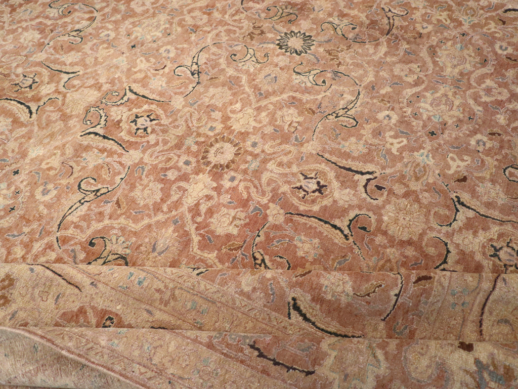 Antique Persian Tabriz Carpet, No.13724 - Gss