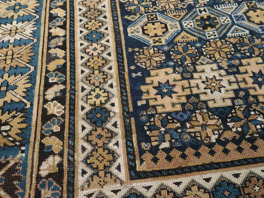 Antique Caucasian Kuba Rug, No.13743 - Gss