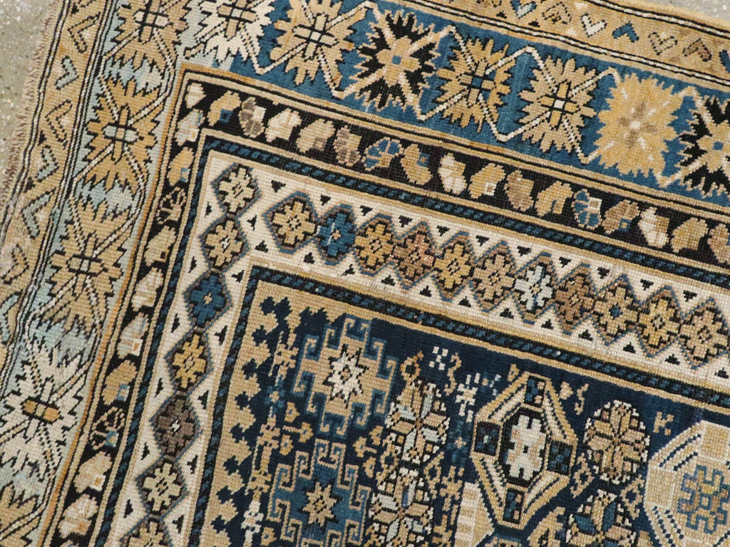 Antique Caucasian Kuba Rug, No.13743 - Gss