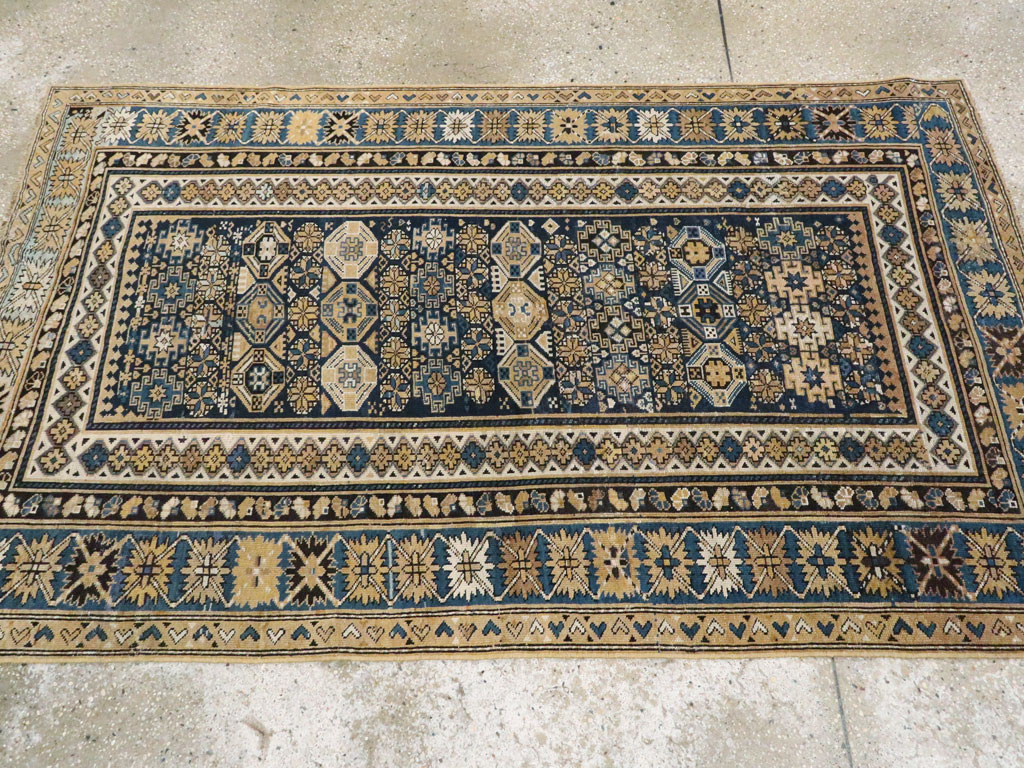 Antique Caucasian Kuba Rug, No.13743 - Gss
