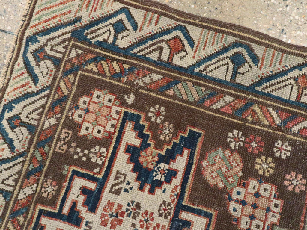 Antique  Caucasian Zeychur Kuba Rug, No.13762 - Gss