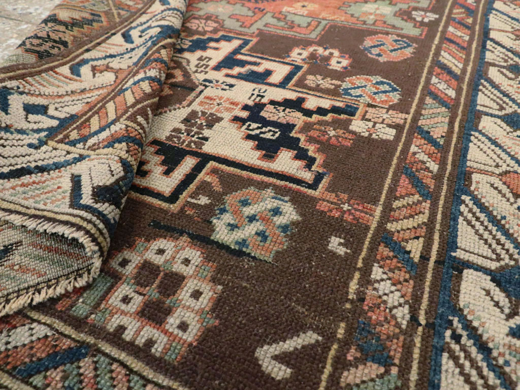 Antique  Caucasian Zeychur Kuba Rug, No.13762 - Gss