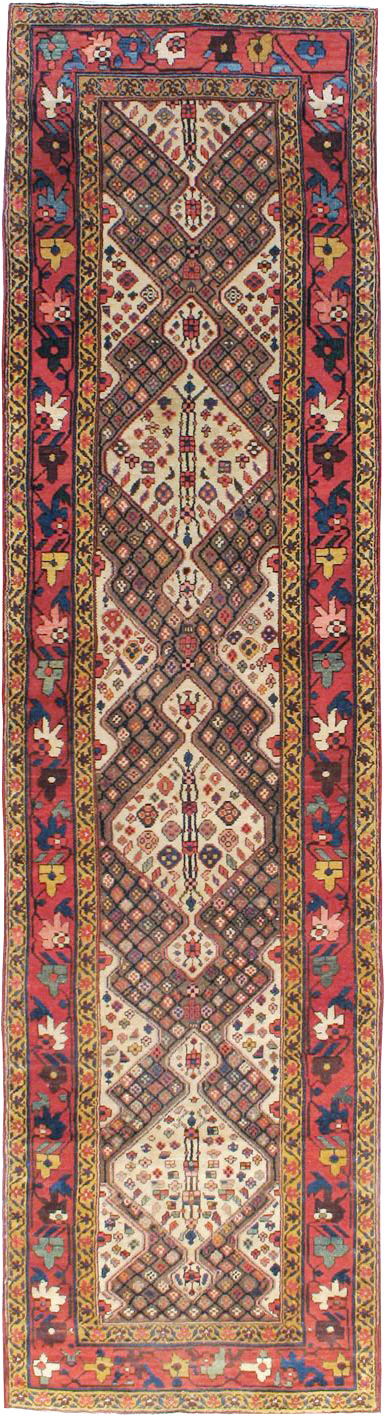 Antique Northwest Persian Runner, No.13770 - Gss