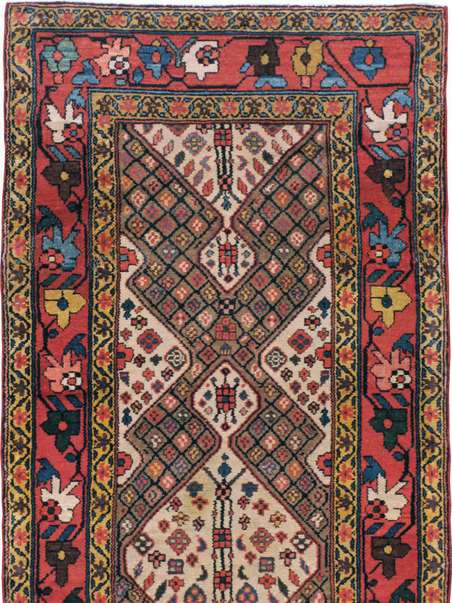 Antique Northwest Persian Runner, No.13770 - Gss