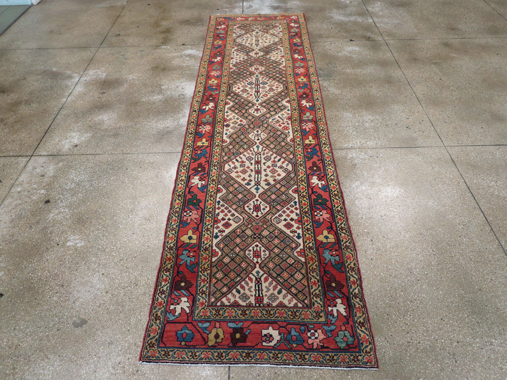 Antique Northwest Persian Runner, No.13770 - Gss