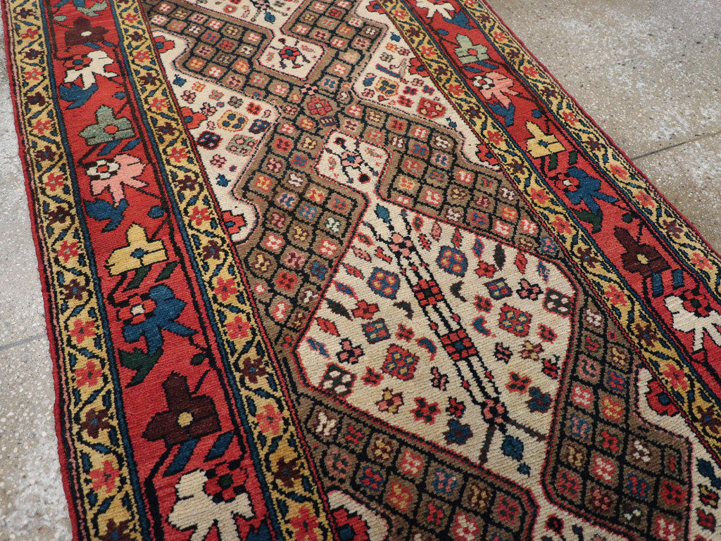 Antique Northwest Persian Runner, No.13770 - Gss