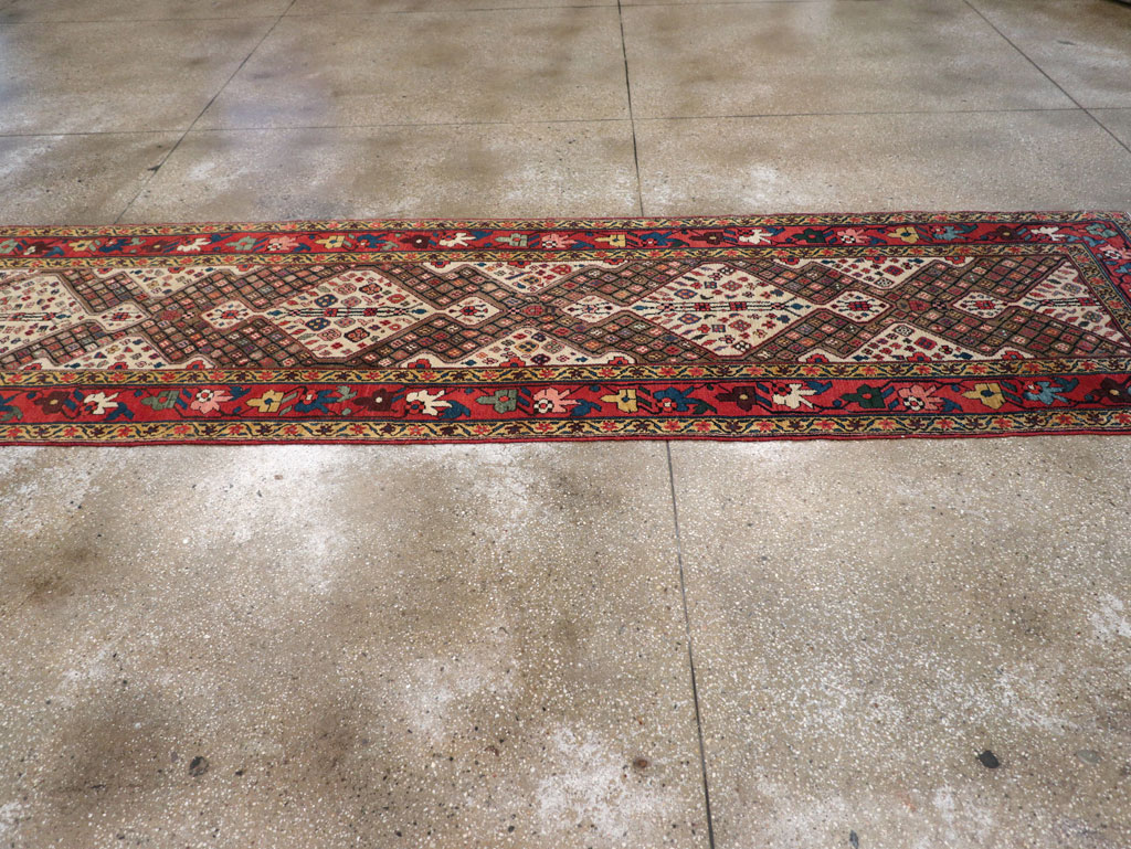 Antique Northwest Persian Runner, No.13770 - Gss