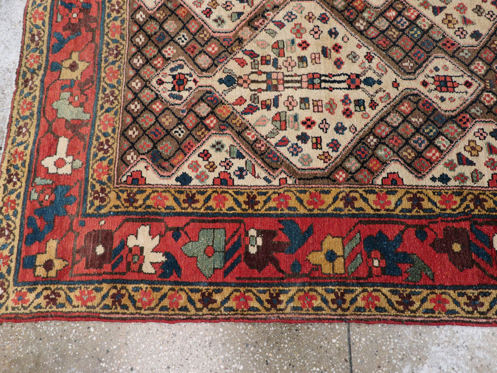 Antique Northwest Persian Runner, No.13770 - Gss