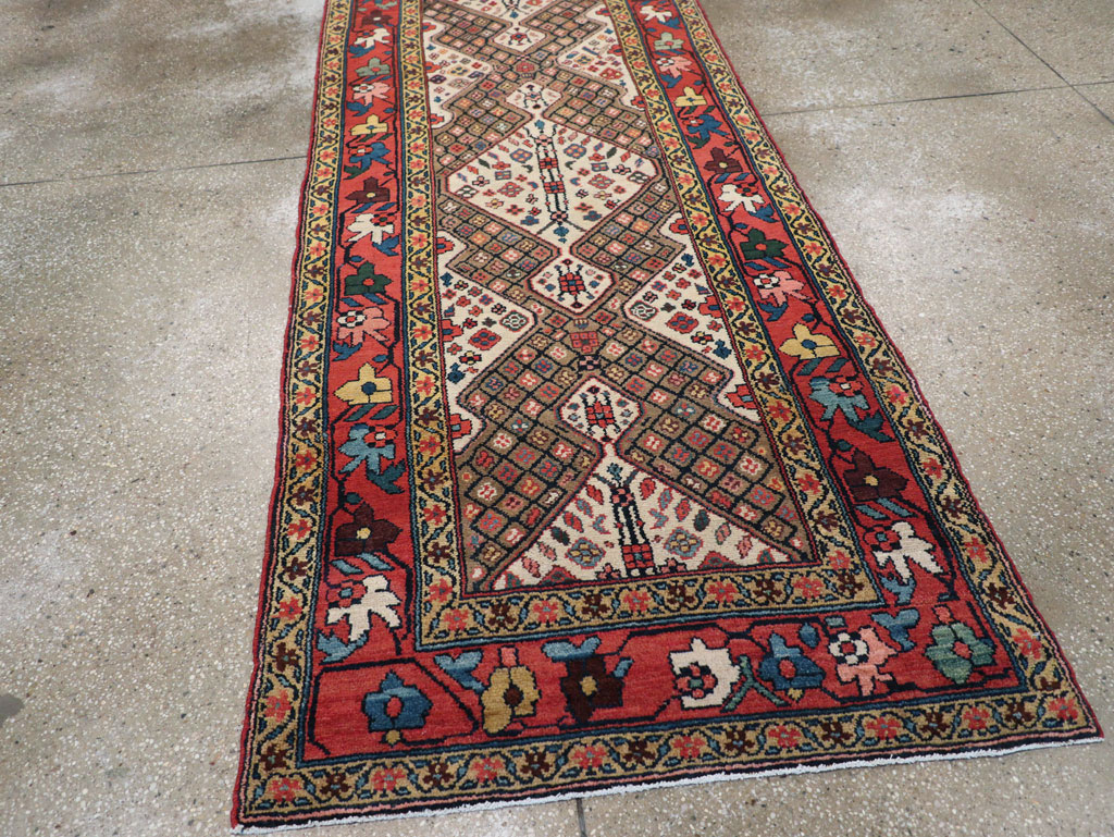 Antique Northwest Persian Runner, No.13770 - Gss