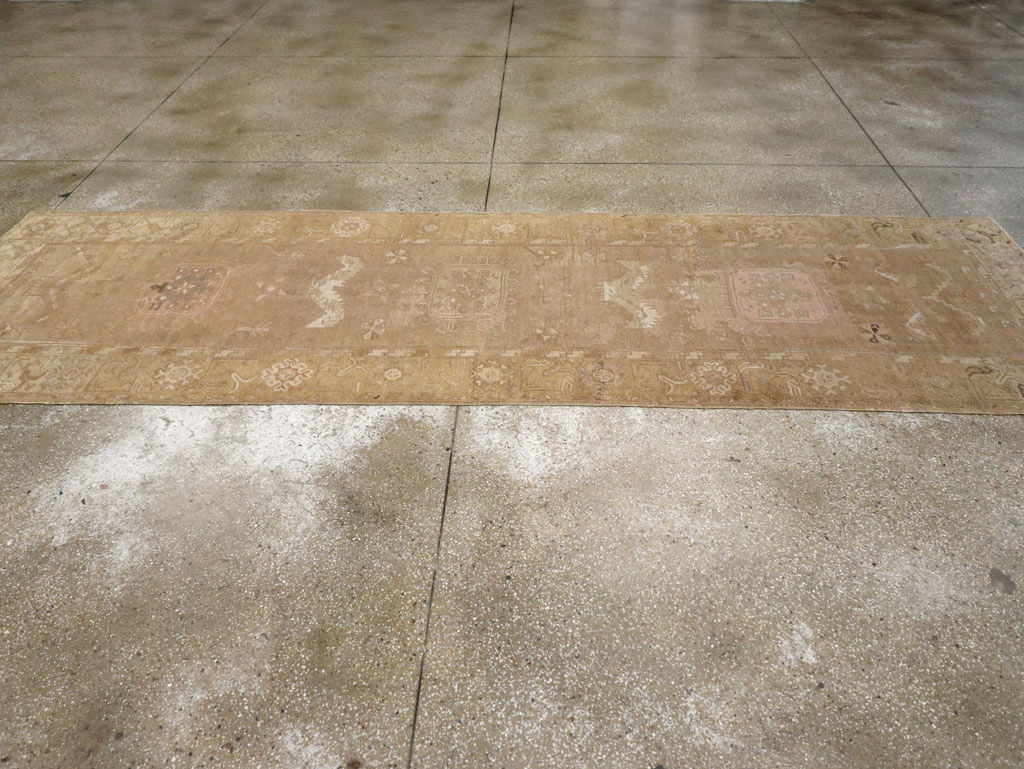 An Oushak Runner, No.13773 - Gss