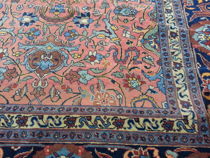 Antique Persian Tabriz Carpet, No.13788 - Gss