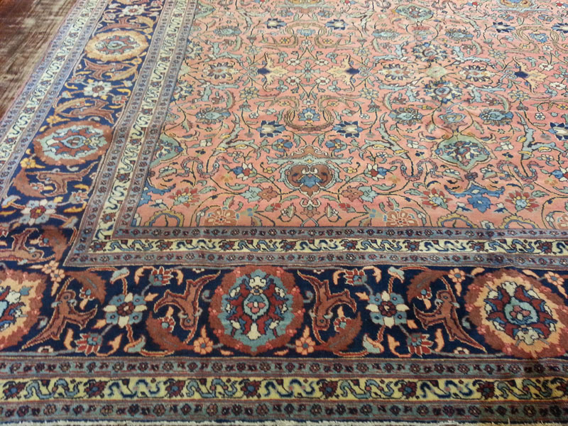 Antique Persian Tabriz Carpet, No.13788 - Gss