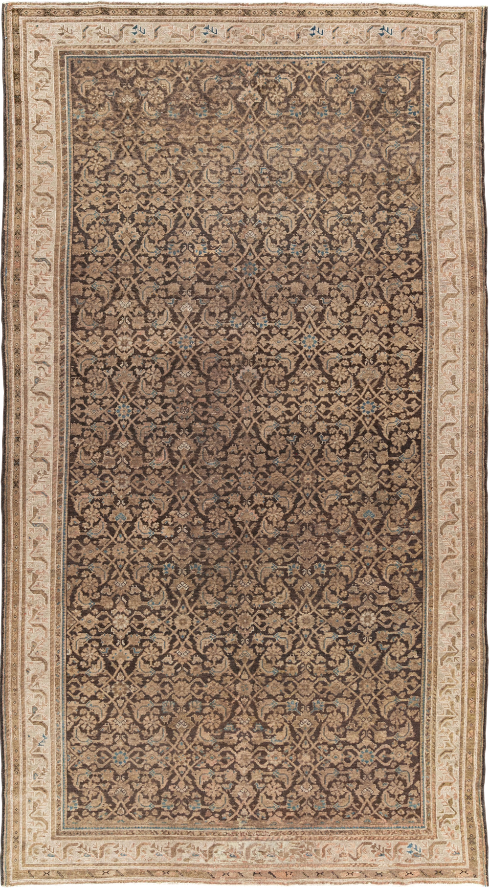 Antique Persian Malayer Gallery Carpet, No.13804 - Gss