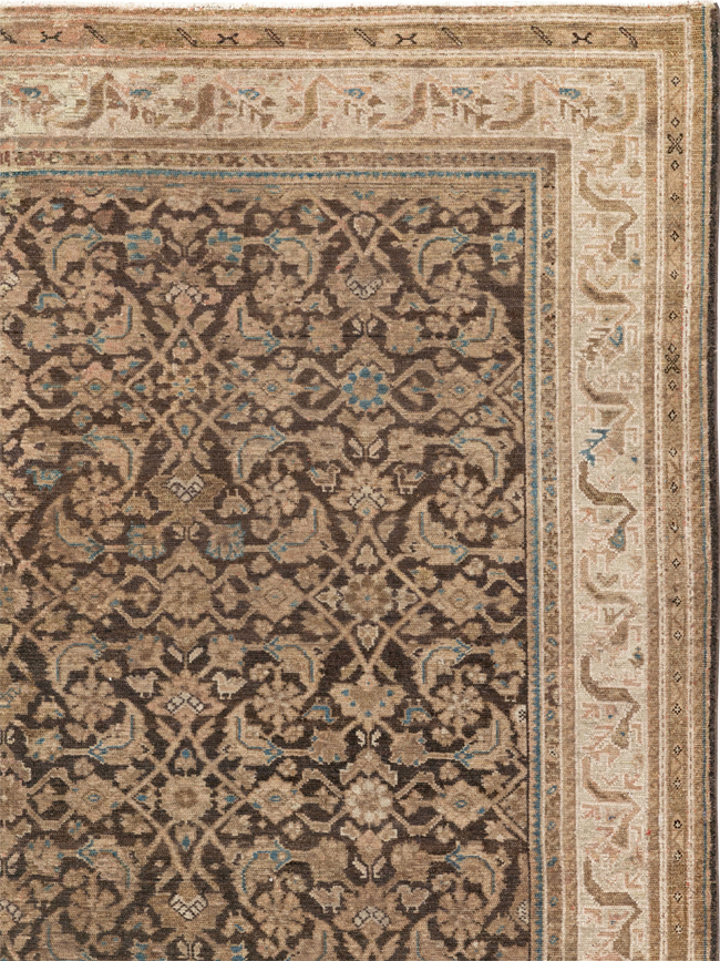 Antique Persian Malayer Gallery Carpet, No.13804 - Gss