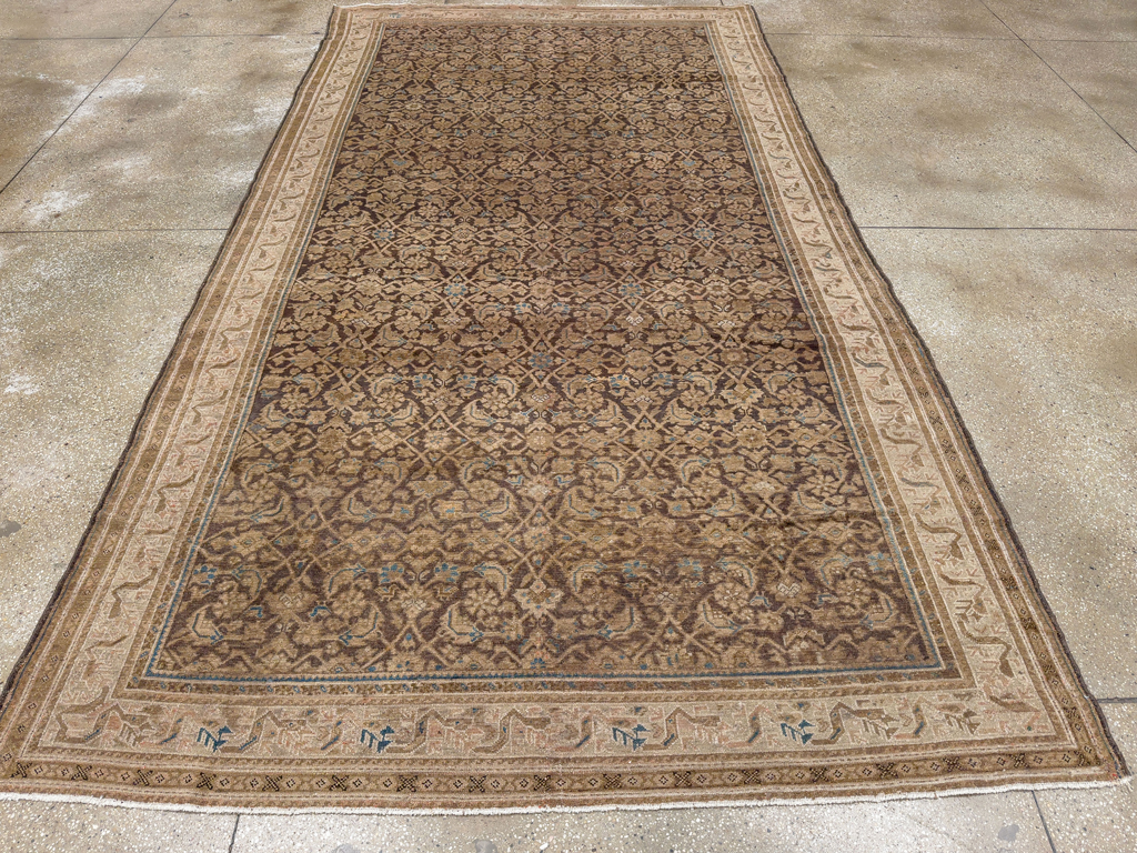 Antique Persian Malayer Gallery Carpet, No.13804 - Gss