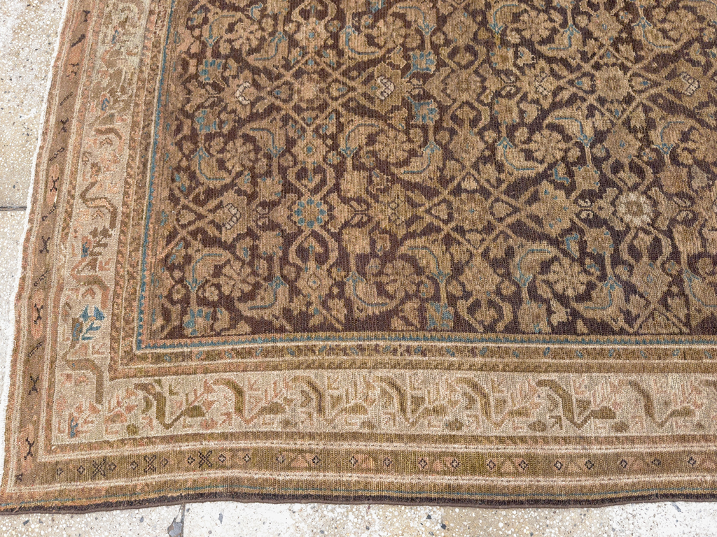 Antique Persian Malayer Gallery Carpet, No.13804 - Gss