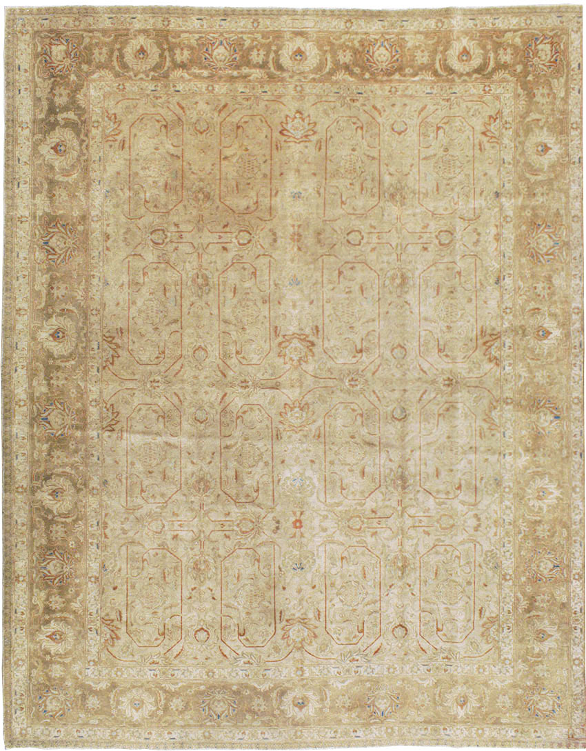Vintage Persian Tabriz Carpet, No.13806 - Gss