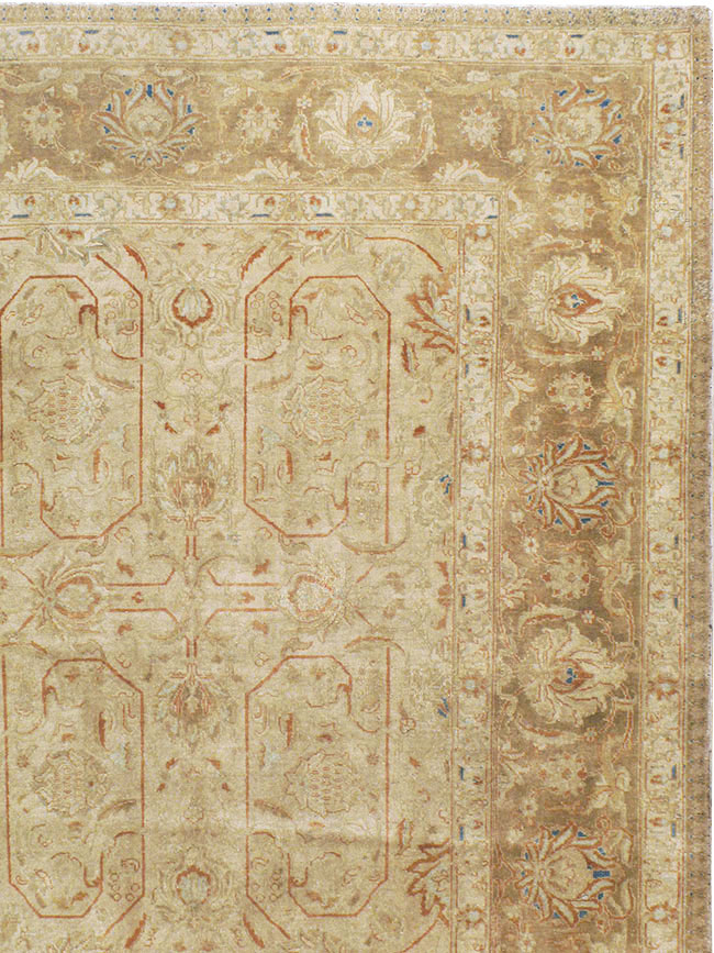 Vintage Persian Tabriz Carpet, No.13806 - Gss