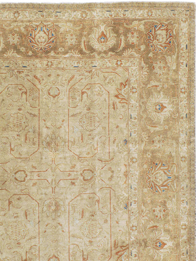 Vintage Persian Tabriz Carpet, No.13806 - Gss