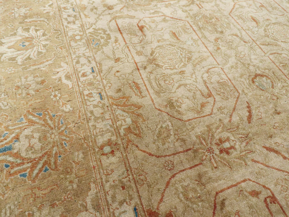 Vintage Persian Tabriz Carpet, No.13806 - Gss