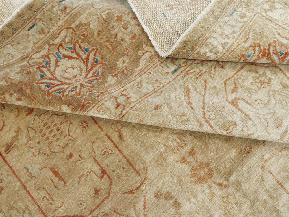 Vintage Persian Tabriz Carpet, No.13806 - Gss