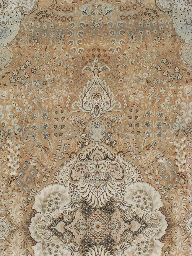 Vintage Tabriz Persian Carpet, No.13818 - Gss