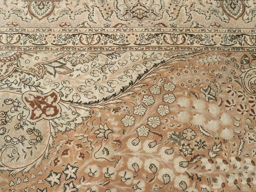 Vintage Tabriz Persian Carpet, No.13818 - Gss
