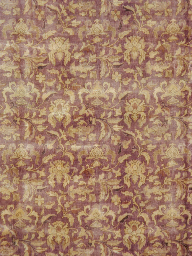 Vintage Indian Lahore Carpet, No.13838 - Gss