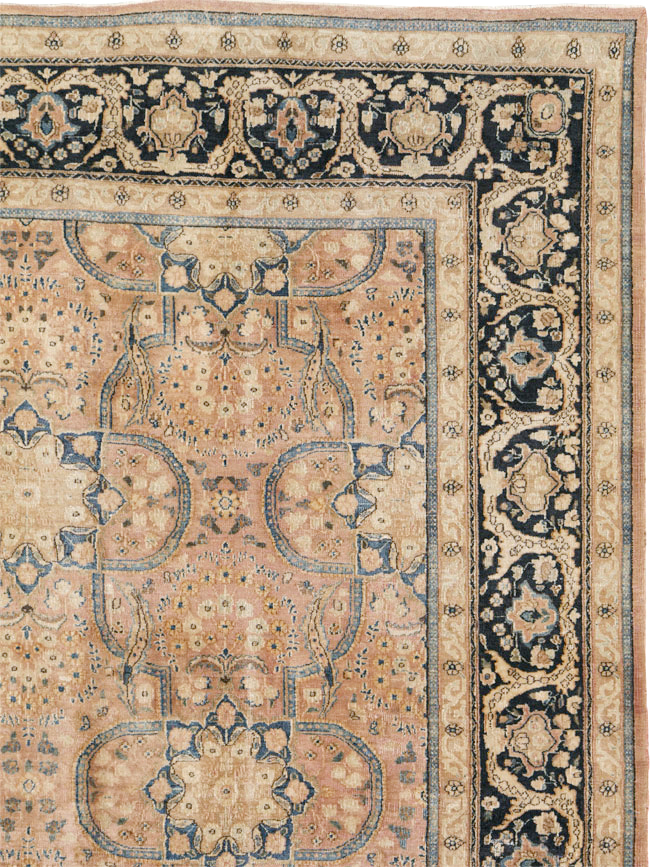Antique Persian Mashad Carpet, No.13879 - Gss