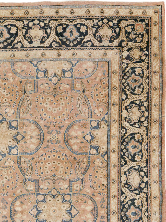 Antique Persian Mashad Carpet, No.13879 - Gss