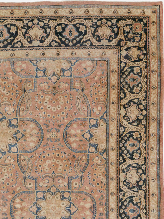 Antique Persian Mashad Carpet, No.13879 - Gss