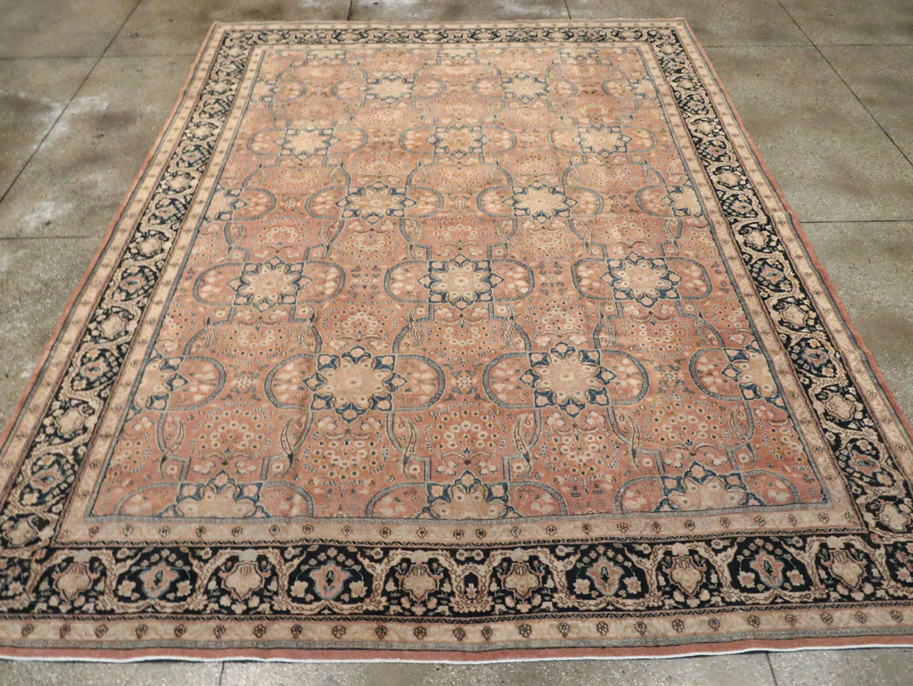 Antique Persian Mashad Carpet, No.13879 - Gss