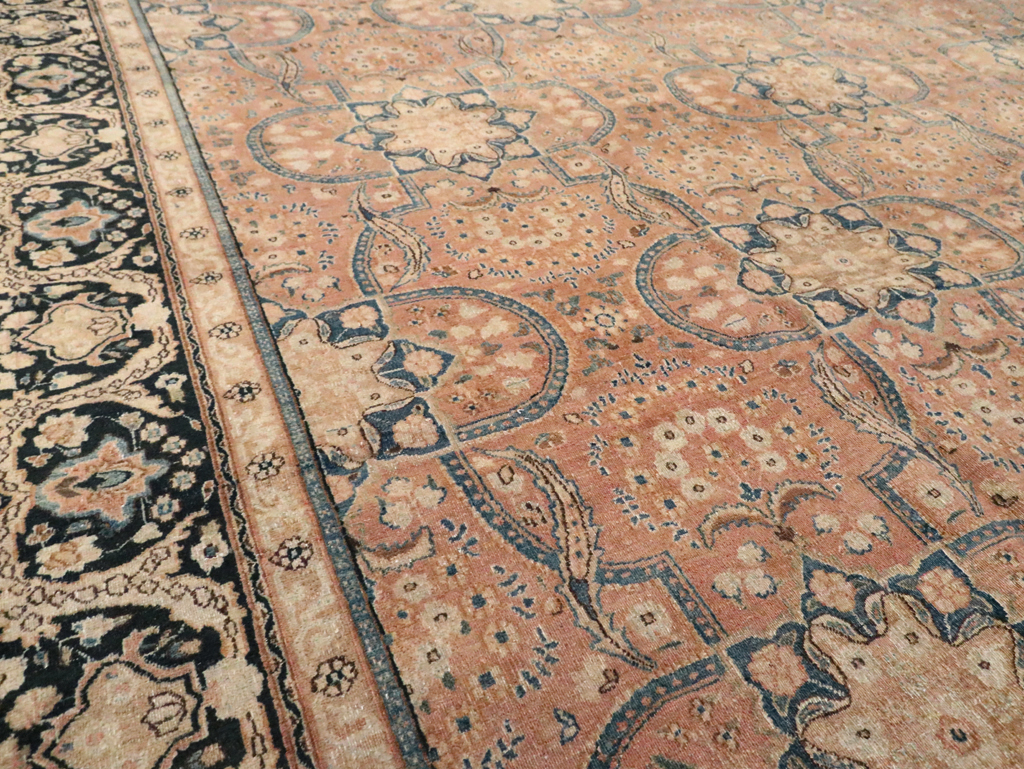 Antique Persian Mashad Carpet, No.13879 - Gss